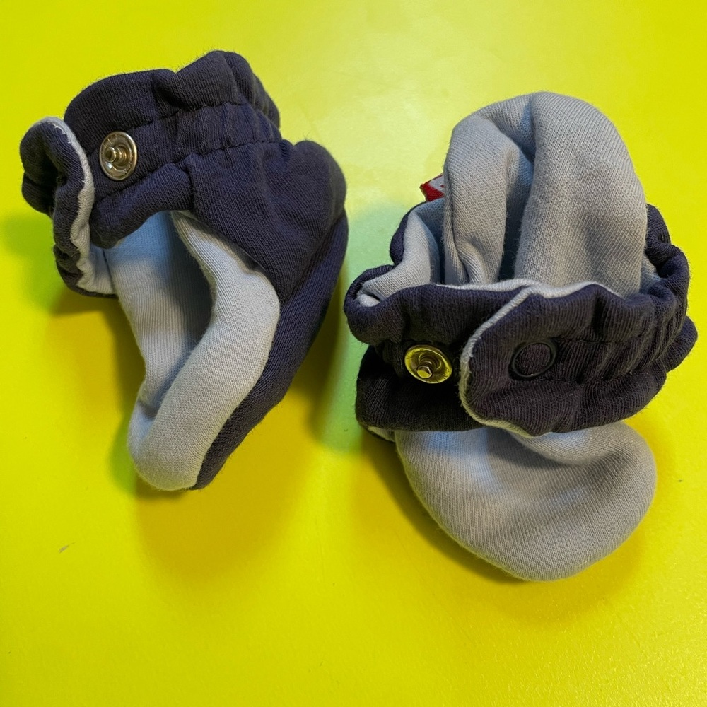 Blue Zutano Booties